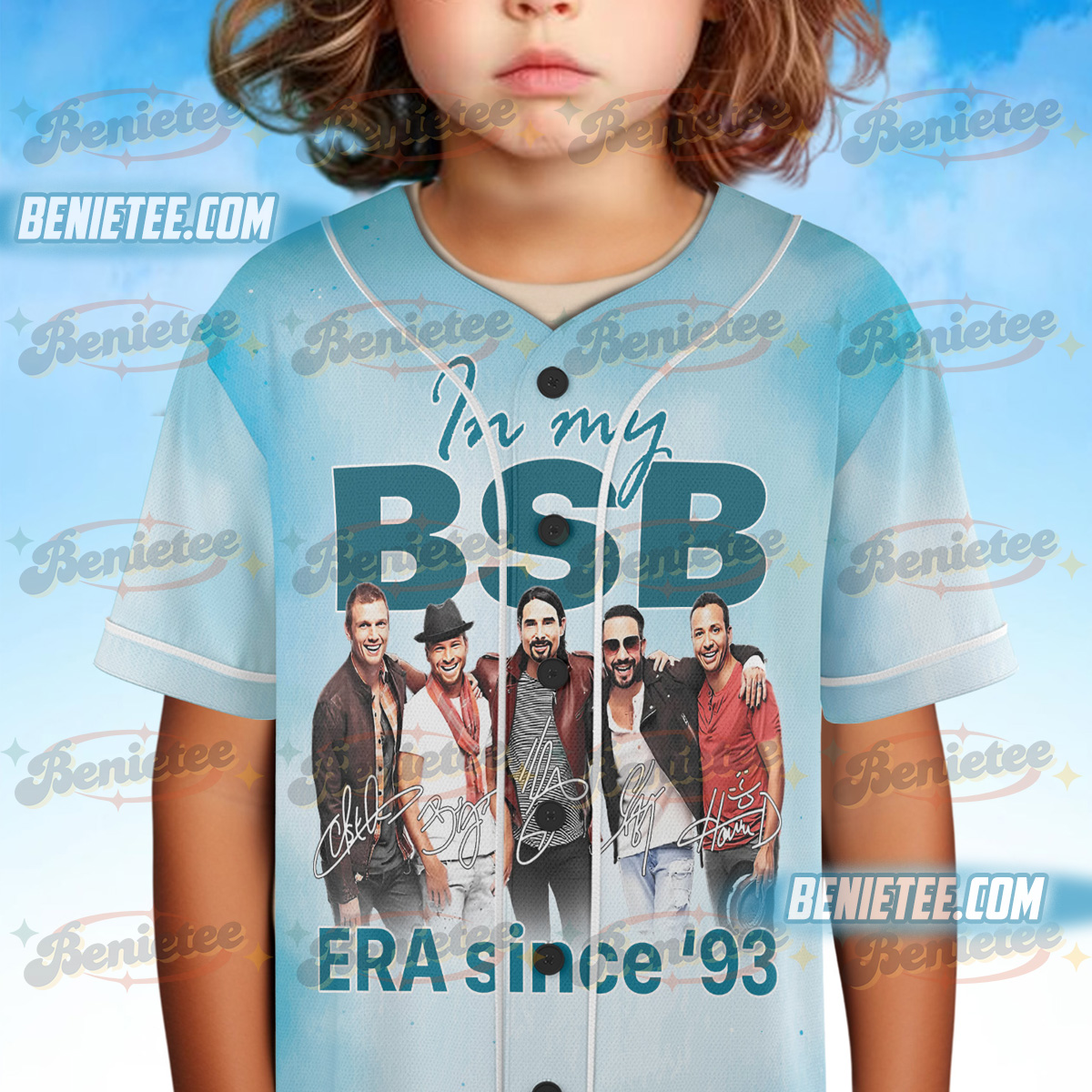 Backstreet Boy Band Jersey, BSB Rock Shirt - Image 5