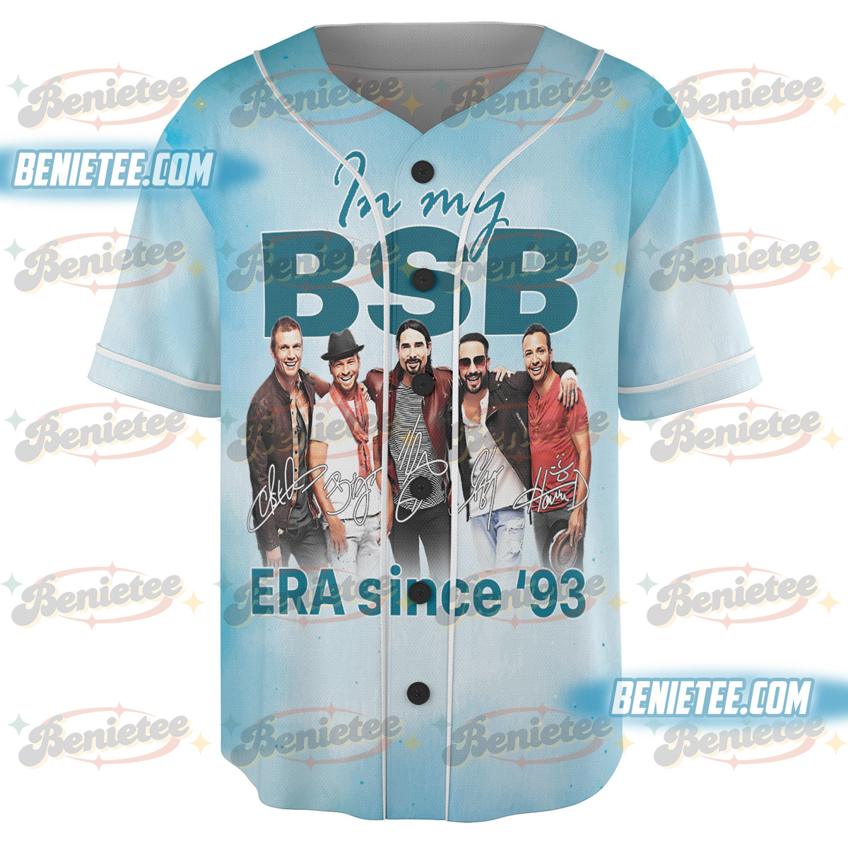 Backstreet Boy Band Jersey, BSB Rock Shirt - Image 2