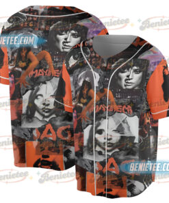 Lady Gaga Mayhem Collage Baseball Jersey, Gothic Rock Style T-Shirt, Grunge Vintage Aesthetic Shirt