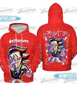 Spamton Retro Shirt 3D,Deltarune Hoodie 3D, Vaporwave Glitchcore Gamer Top, 80s Aesthetic Video Game Gift