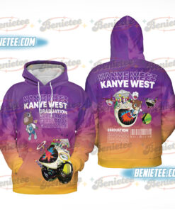 Kanye West Album Graphic Hoodie 3D, Vintage Reaper Kanye West Tour Shirt 3D, Kanye West Shirt Gift for men Graduation Kanye West Gift Valentines