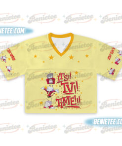 Alternative view of Tenna Deltarune Game Football Jersey Crop Top