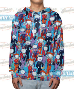 Alternative view of Tenna Deltarune Game Shirt 3D, It’s TV Time Meme T-Shirt, Funny Tenna Fan Tee, DTG Video Game Hoodie 3D