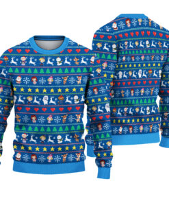 Vintage Rudolph The Red-Nosed Reindeer Christmas Ugly Sweater, Rudolph Ugly Sweatshirt, Rudolph Reindeer Xmas Ugly Sweater