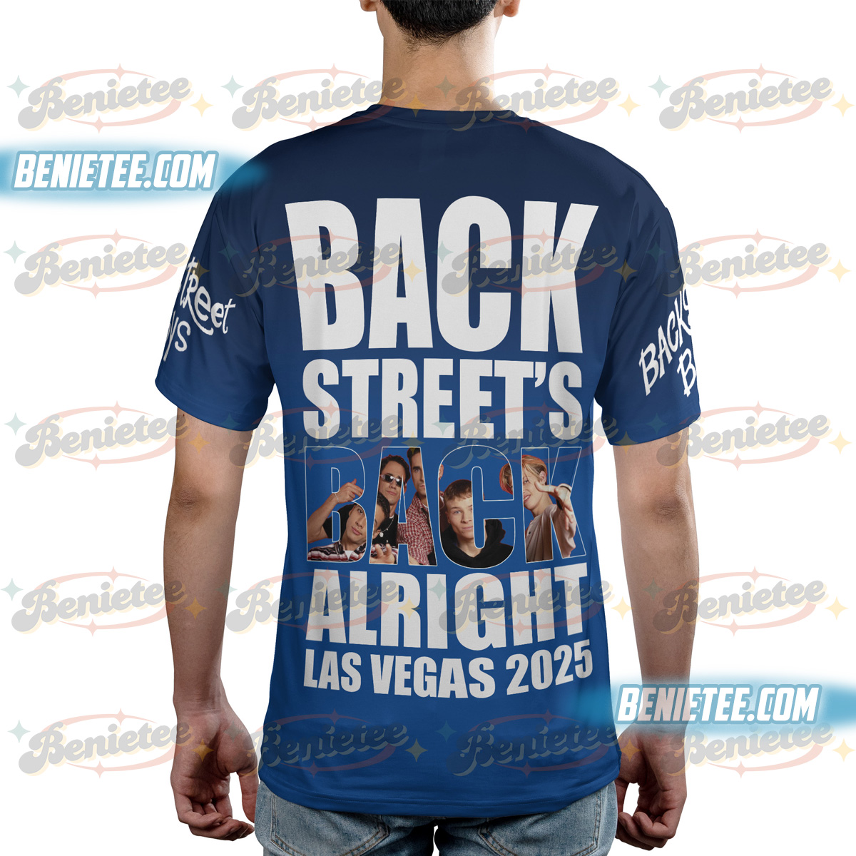 Backstreet Boys I was There Concert Shirt 3D, Backstreet Band Tour 2025 Vintage Shirt,Backstreet Boy Band - Image 2