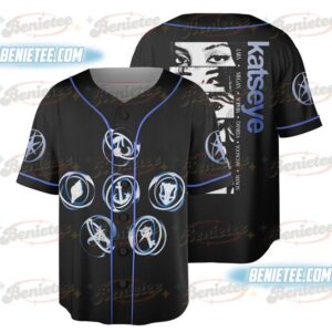 Vintage Katseye Gnarly Baseball Jersey, Beautiful Chaos Eyekon Kpop Fan Merch Jersey