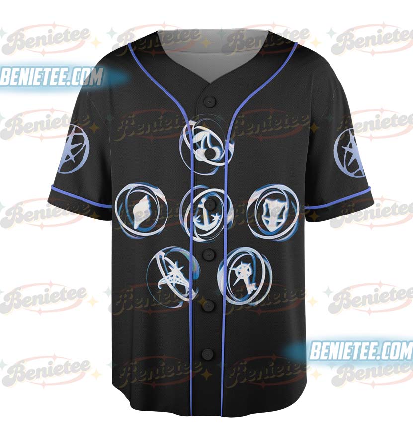 Vintage Katseye Gnarly Baseball Jersey, Beautiful Chaos Eyekon Kpop Fan Merch Jersey - Image 4