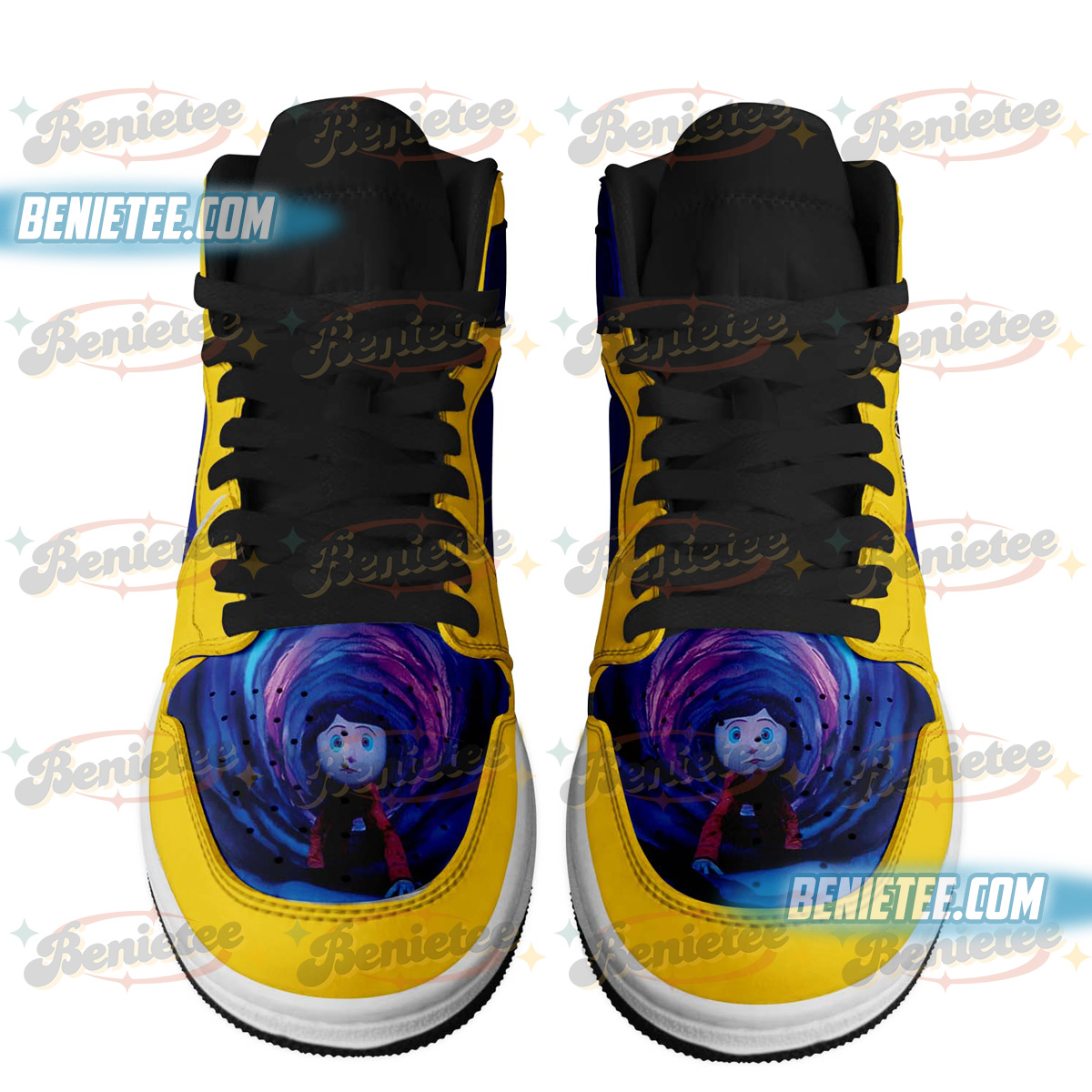 Fantasy Movie Shoes, Coquette Bow Movie Eyes Shirt, Horror Movie Shoes, Halloween, Cartoon Character Gift, Cute Halloween Graphic Outfit - Image 3