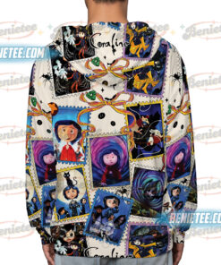 Alternative view of Halloween Doll costume Tee 3D, Coraline 3D, Horror Doll Cartoon Movie Hoodie 3D, Cartoon Character shirt Gift