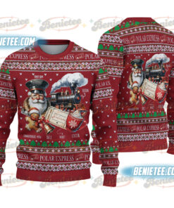 The Polar Express Ugly Christmas Sweater, I Believe Xmas Sweater, North Pole Magic Holiday Sweater, Christmas Family Trip Shirt