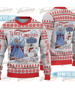 Haynes Sisters Sisters White Christmas Movie Ugly Sweater, Sister Sisters Song Xmas Holiday Shirt