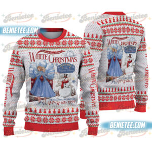 Haynes Sisters Sisters White Christmas Movie Ugly Sweater, Sister Sisters Song Xmas Holiday Shirt