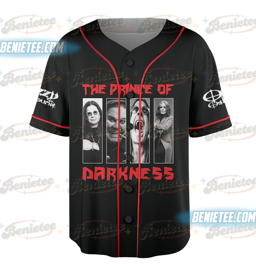 Ozzy Osbourne Baseball Jersey, The Godfather of Rock Shirt - Image 4