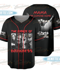 Ozzy Osbourne Baseball Jersey, The Godfather of Rock Shirt