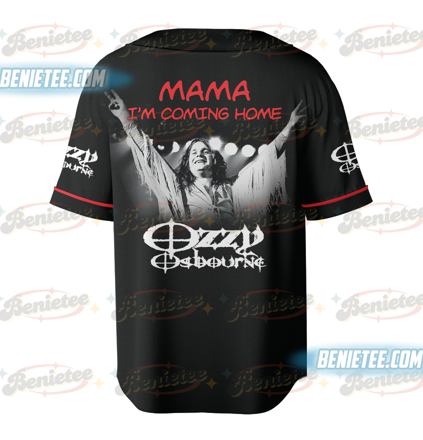 Ozzy Osbourne Baseball Jersey, The Godfather of Rock Shirt - Image 5