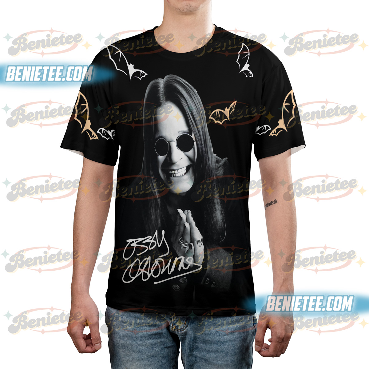 See You On The Other Shirt 3D, RIP Ozzy Tshirt 3D, Ozzy Osbourne, Heavy Metal - Image 3