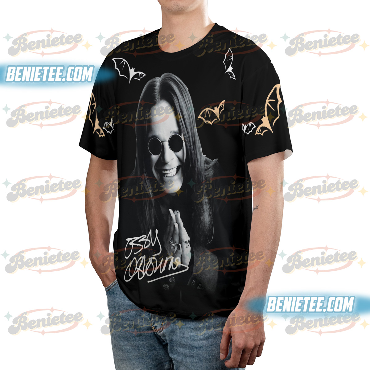 See You On The Other Shirt 3D, RIP Ozzy Tshirt 3D, Ozzy Osbourne, Heavy Metal - Image 4