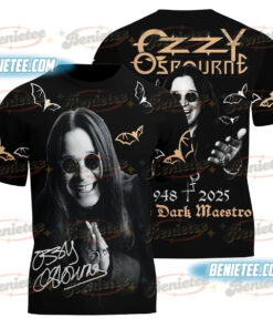 See You On The Other Shirt 3D, RIP Ozzy Tshirt 3D, Ozzy Osbourne, Heavy Metal