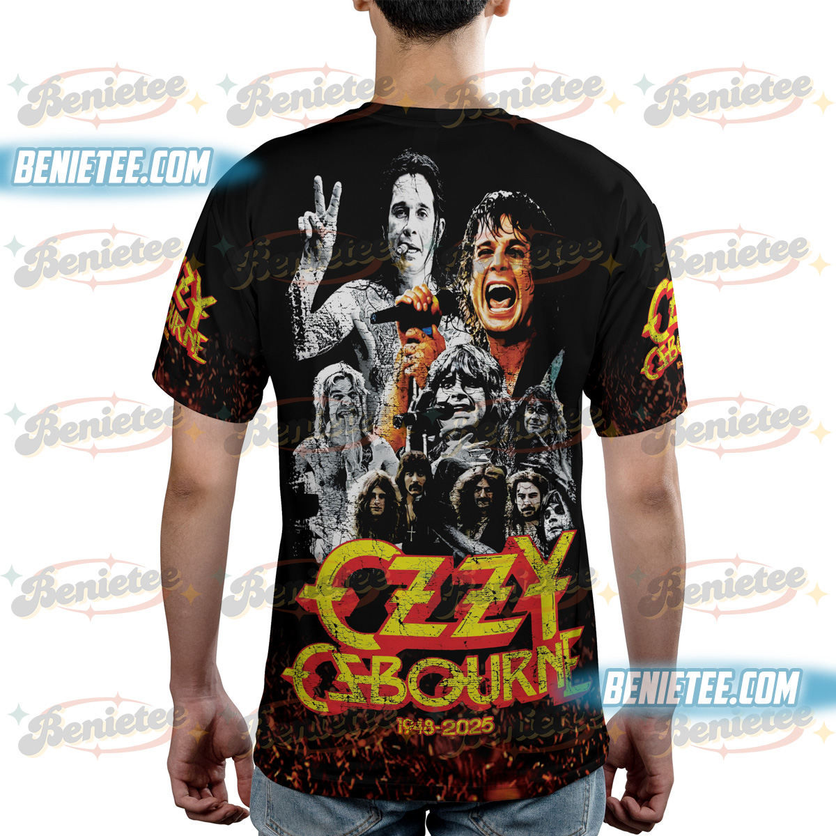 Ozzy Osbourne Shirt 3D, Prince of Darkness, RIP Ozzy Osbourne Tee 3D - Image 4