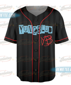 Alternative view of Yungblud Baseball Jersey, Vintage Style Pop Punk Hip hop Rap Jersey