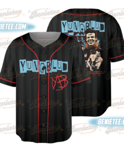 Yungblud Baseball Jersey, Vintage Style Pop Punk Hip hop Rap Jersey