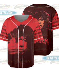 Mayhem Gothic Award Design TShirt, Mayhem Inner Label, Mayhem Red Baseball Jersey, Mayhem Award Ceremony, Little Monster Gift