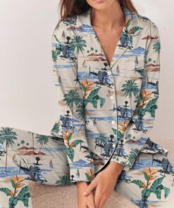 U.S Army OH-58 Kiowa Long Pajamas Set, Military helicopter OH-58 Kiowa Pajamas