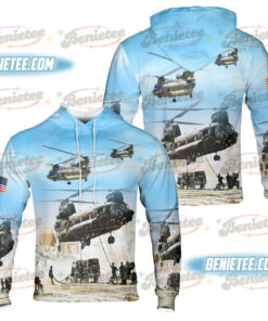 U.S Army Boeing CH-47 Chinook Shirt 3D, Chinook CH-47 Spouse Hoodie 3D