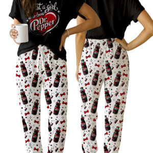 Christmas Dr Pepper Pajamas Set, Festive Holiday Tshirt, Xmas Gift, Trendy Christmas Soda Tee, Retro Soda Can Hoodie, Dr Pepper Lover