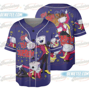 It’s TV Time Meme Baseball Jersey, Tenna Deltarune Game Shirt, Funny Tenna Fan Tee