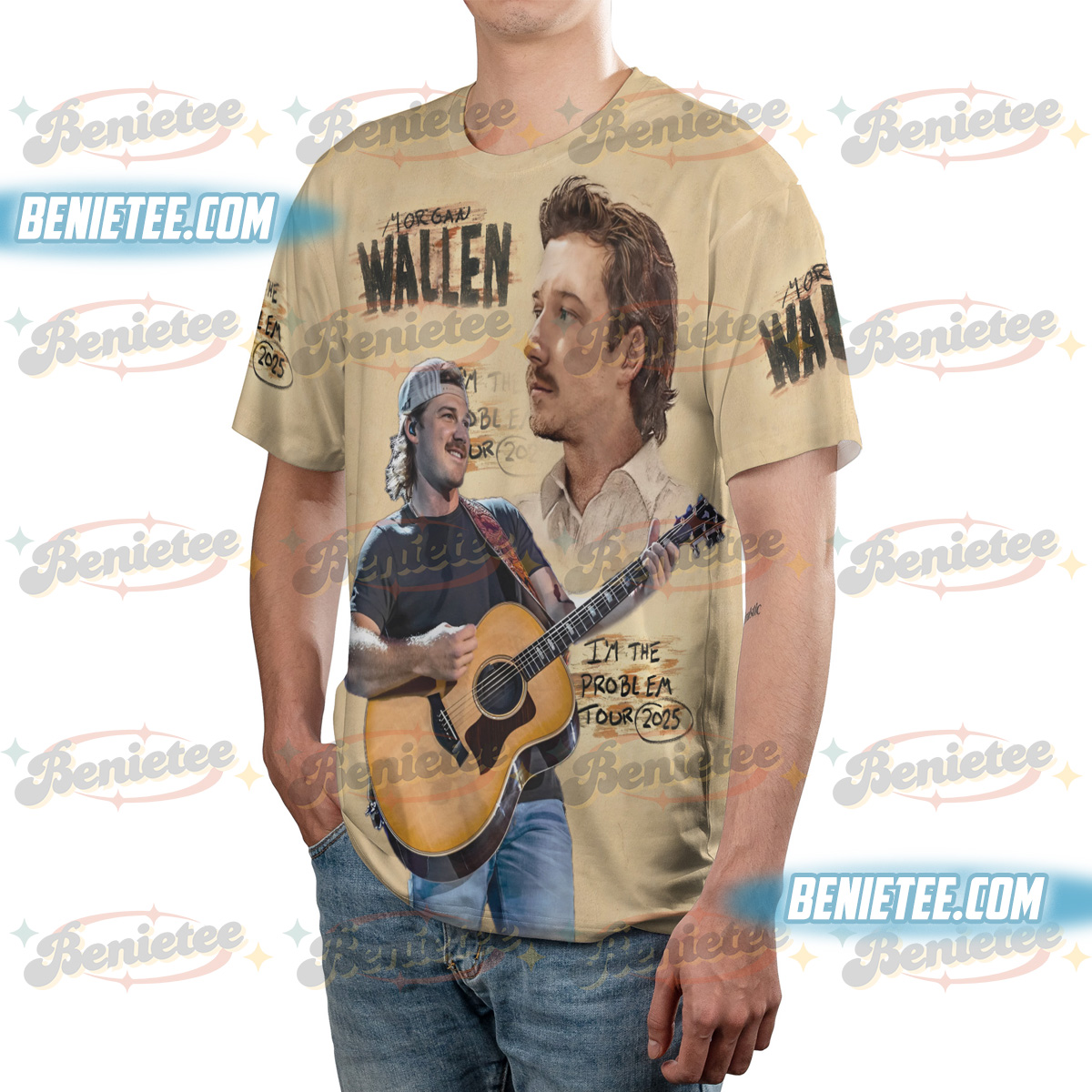 Morgan Wallen lies lies lies TShirt, Nashville Music Shirt 3D, Morgan Wallen 3D - Image 4