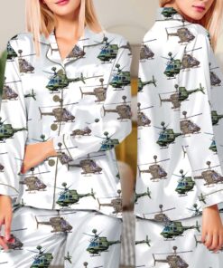 U.S. Army / OH-58D Kiowa Warrior Helicopter Pajamas Long