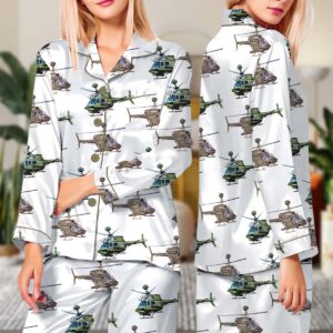 U.S. Army / OH-58D Kiowa Warrior Helicopter Pajamas Long