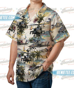 Alternative view of U.S. Army / Sikorsky UH-60 Black Hawk Hawaiian Shirt