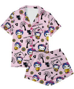 Alternative view of Coraline Halloween Pajamas Set Short
