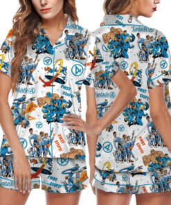 Alternative view of Fantastic Four First Steps Pajama Set Short