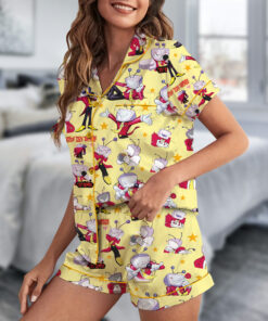 Tenna Deltarune ITS TV TIME Game Pajamas Set Short
