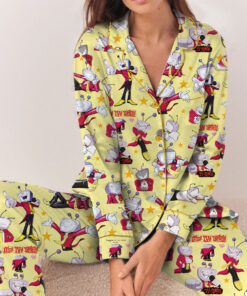 Tenna Deltarune ITS TV TIME Game Pajamas Set Long