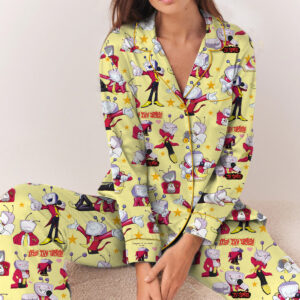 Tenna Deltarune ITS TV TIME Game Pajamas Set Long