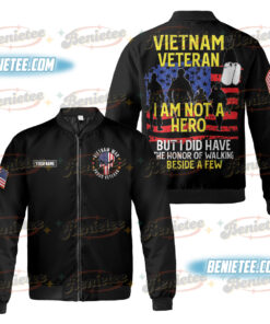 U.S Veterans Day (Vietnam War) Bomber Jacker