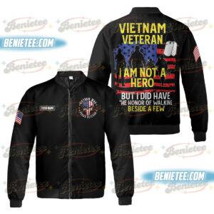 U.S Veterans Day (Vietnam War) Bomber Jacker