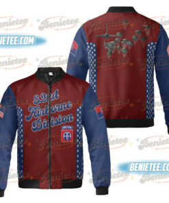 U.S Army 82nd Airborne Paratrooper Bomber Jacker