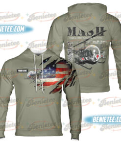 U.S. Army Bell H-13 Sioux Hoodie 3D