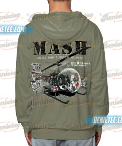 Alternative view of U.S. Army Bell H-13 Sioux Hoodie 3D