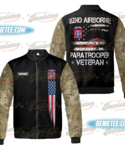 U.S. Army 82nd Airborne Division Veteran Bomber Jacker