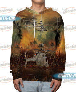Alternative view of U.S. Army Bell OH-58 Kiowa Hoodie 3D