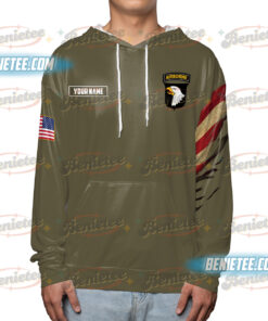 Alternative view of U.S. Army 101st Airborne Division Hoodie 3D