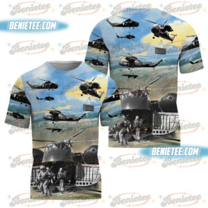 U.S. Army Sikorsky CH-37 Mojave Shirt 3D