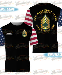 U.S. Army Sergeant First Class SFC Shirt 3D