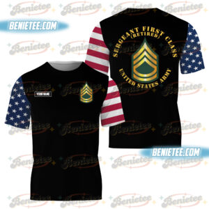 U.S. Army Sergeant First Class SFC Shirt 3D
